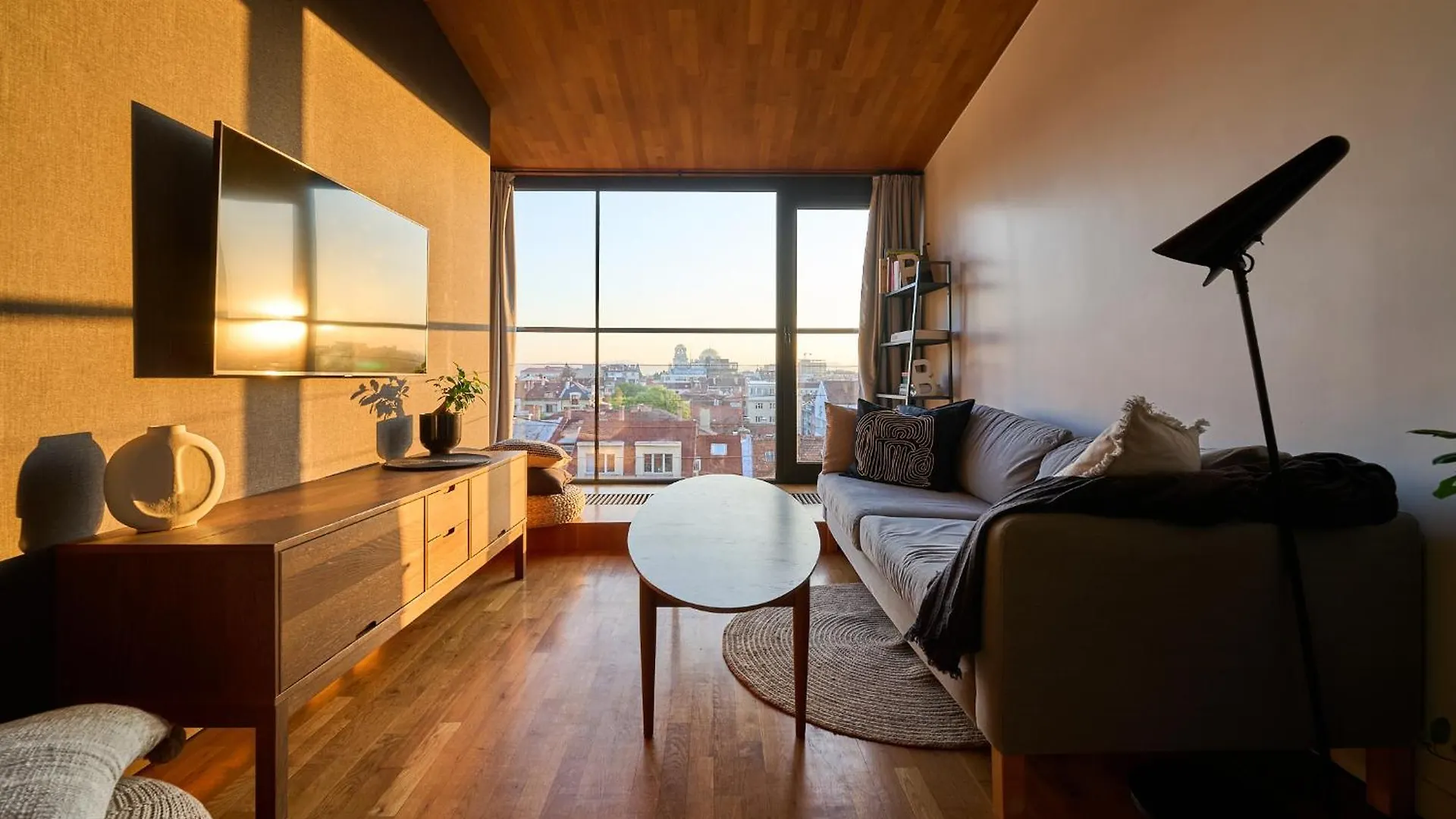 Apartamento *New* Top View Loft 2 Bdrm Sofía Bulgaria